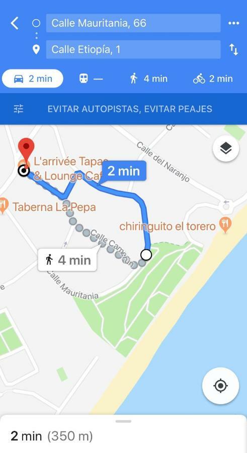 Gran Casa Con Terraza A 3 Min Playa Con Wifi - Rodeada De Servicios Roquetas de Mar Exterior photo